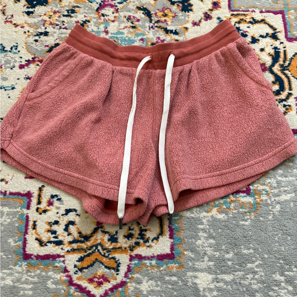 Cozy Red Women's Shorts